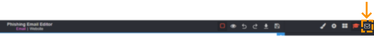 Screenshot to show the edit email options button