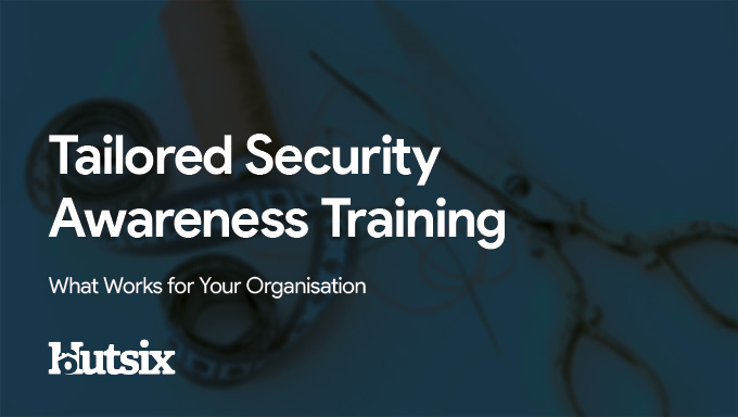 Tailored Security Awareness Training