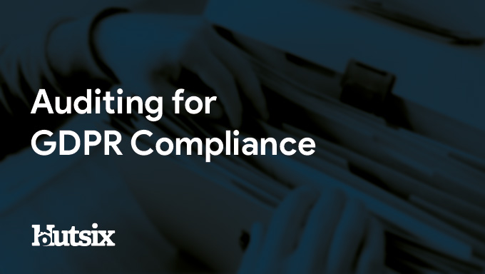 Auditing for GDPR Compliance